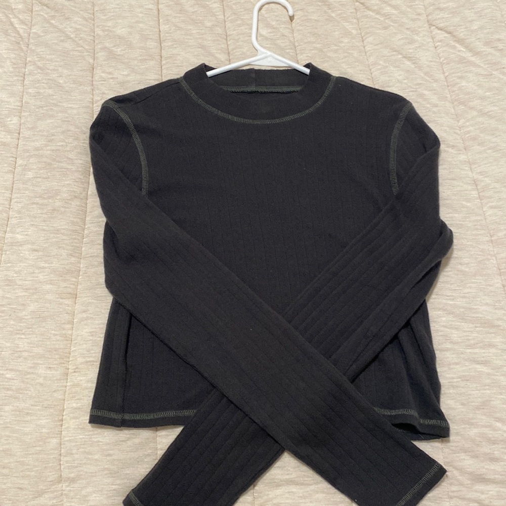 American eagle long sleeve crop top